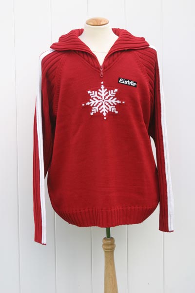 Sestriere - this garment is of the highest quality and style. - Red