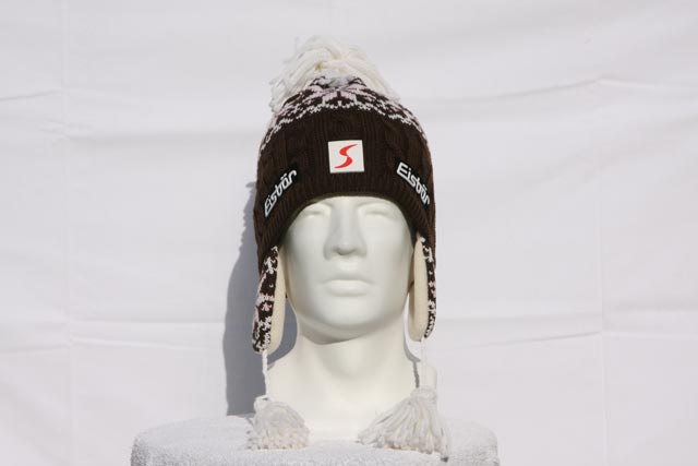 Jenny - with ear flaps, tassels, and pom pom, this hat will keep you stylin' and warm even on the coldest days. - Maroon/Pink