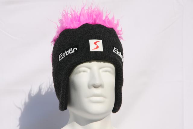 Neon Cocker - loud & coolest hat of all - Black/Neon Pink