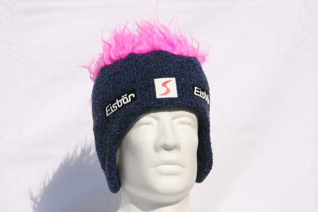 Neon Cocker - loud & coolest hat of all - Blue/Neon Pink