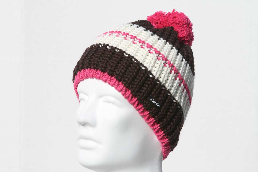 Kuno Pink pompon Hat
