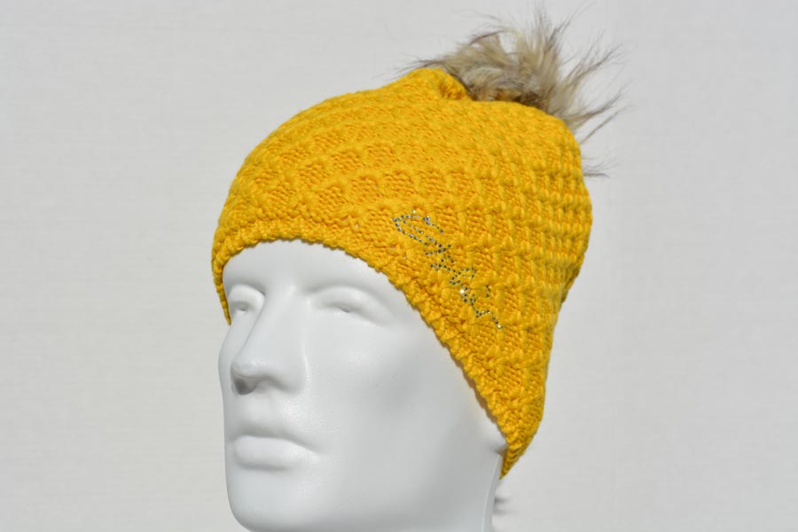Ashley Lux Crystal Yellow Hat 3276-051