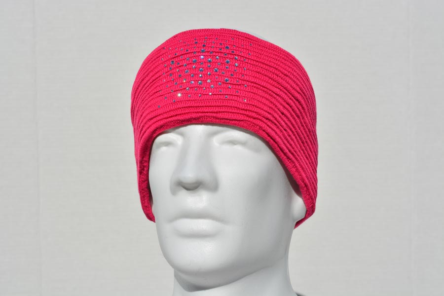 Fedora Pink Crystal Headband 3608-442