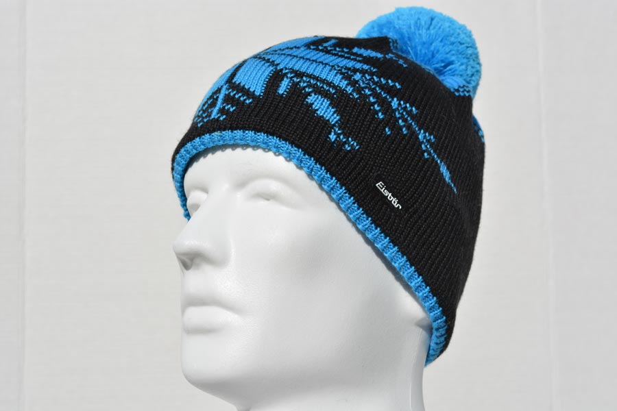 Sami Blue Pompon Hat 7732-026